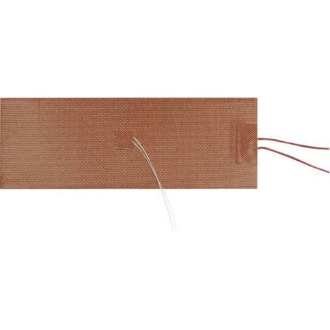 Thermo TECH Silicone Lamina riscaldante Autoadesivo 230 V/DC, 230 V/AC 500 W Tipo di protezione IPX7 (L x L) 250 mm x 1