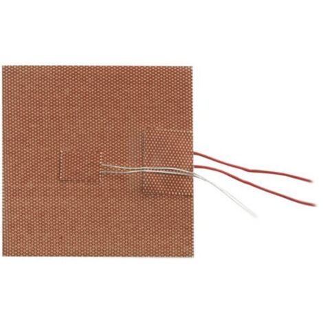 Thermo TECH Silicone Lamina riscaldante Autoadesivo 24 V/DC, 24 V/AC 100 W Tipo di protezione IPX7 (L x L) 100 mm x 100