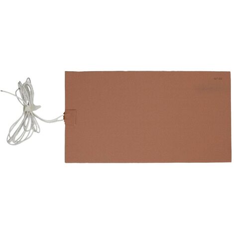 Thermo TECH Silicone Lamina riscaldante Rinforzata in fibra di vetro, Pista di riscaldamento incisa 24 V/AC, 24 V/DC 40