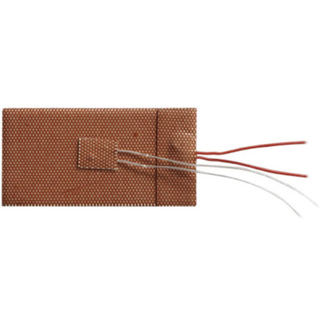 Thermo TECH Silikon Heizfolie selbstklebend 24 V/DC, 24 V/AC 75 W Schutzart IPX7 (L x B) 100 mm x 50