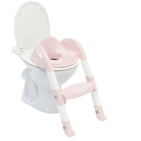 THERMOBABY Reducteur de wc kiddyloo - Rose poudré