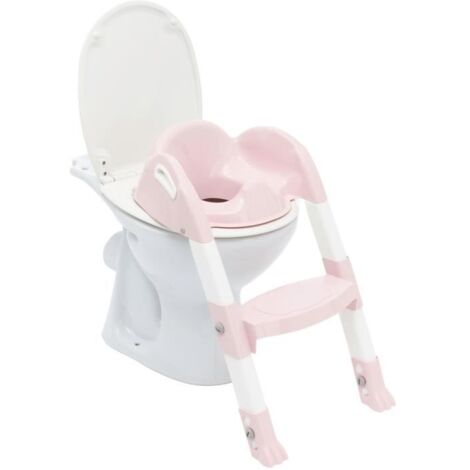 Thermobaby Toilettentrainer mit Treppe KiddyLoo Rosa