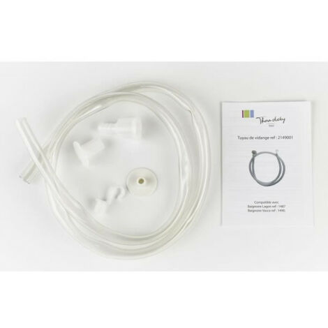 Thermobaby - Tuyau de vidange baignoire lagon & vasco blanc