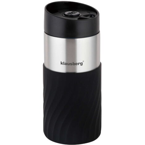Thermobecher 300ml KLAUSBERG schwarz KB-7629