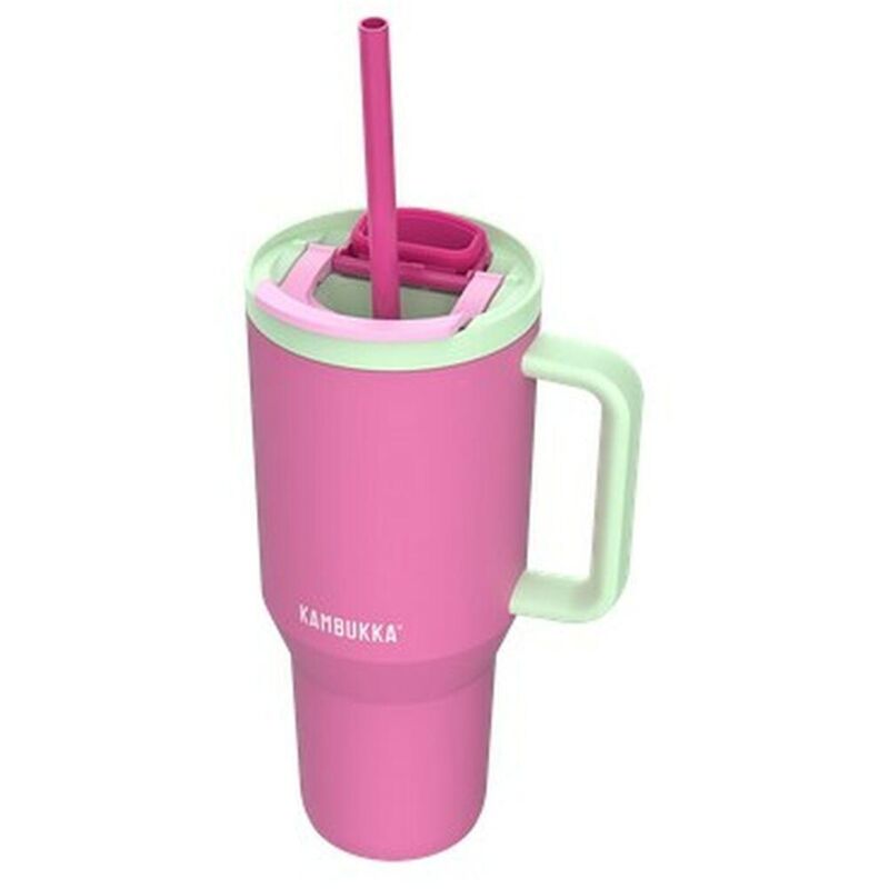 Diankamin Thermobecher Mit Teleskop-strohhalm Kambukka Rio Tumbler 950ml Bubblegum Mint