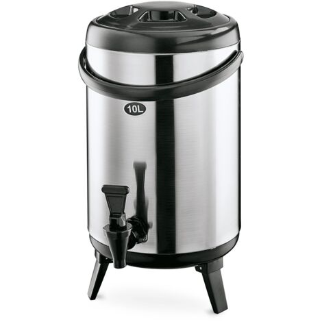 Thermobehälter, Thermogetränkebehälter, Getränkebehälter mit Zapfhahn - 10L