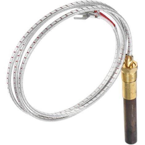Thermocouple à Gaz pour Chauffage Extérieur Friteuse De Remplacement Accessoire De Cheminée Connexion Filetée Multi-usages