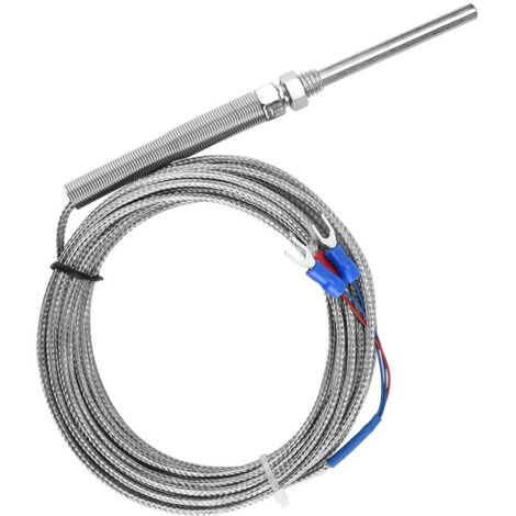 Thermocouple à trois fils fileté PT100 M8(5M)