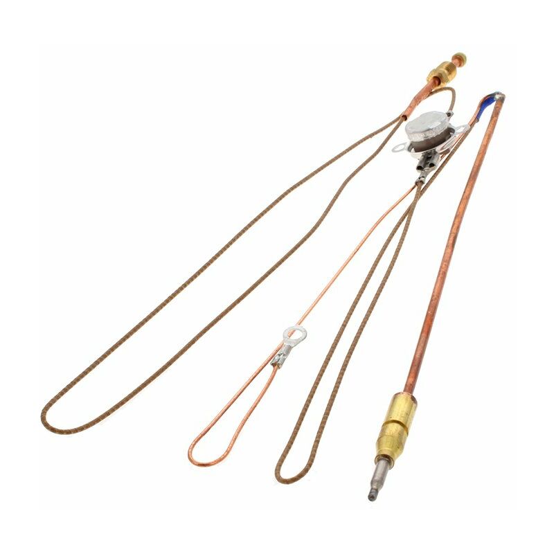 Indesit - thermocouple bifilaire et thermostat de sécurite pour four...