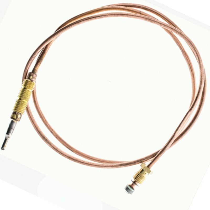 Standard boiler thermopopar threaded head connection 1000mm r/8