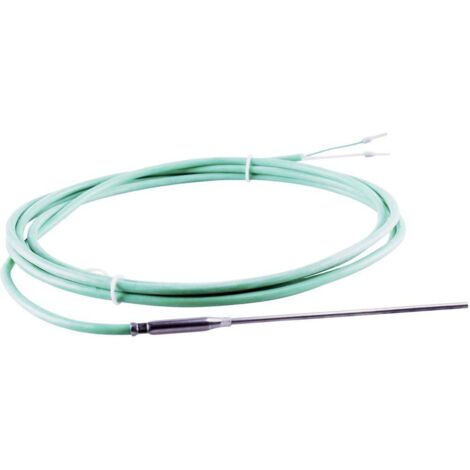 Thermocouple Jumo 901250/32-1043-1,5-200-11-2500/000 Type de sonde K Gamme de mesure -200 à 1200 °C Longueur du câble 2.5 m 1 pc(s)