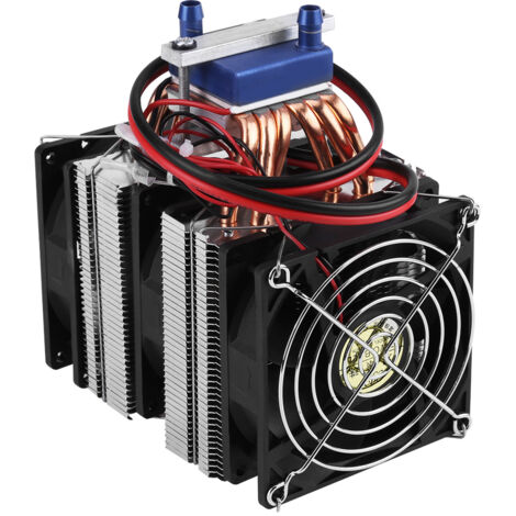 Thermodynamischer Halbleiter-Wasserkühler - Peltier-Effekt-Kühlsystem (180 W)