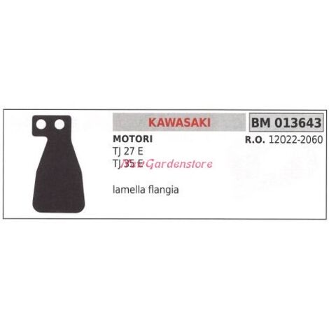 Thermoflansch-Halteplatte KAWASAKI Bürstenmäher TJ 27 E 013643