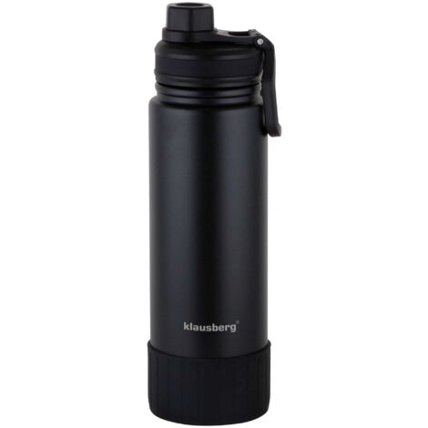 Thermoflasche 720ml KLAUSBERG schwarz KB-7637
