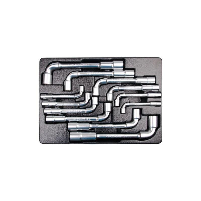 King Tony - Thermoformé 12 clés à pipe 8, 10-14, 16-19, 22, 24mm