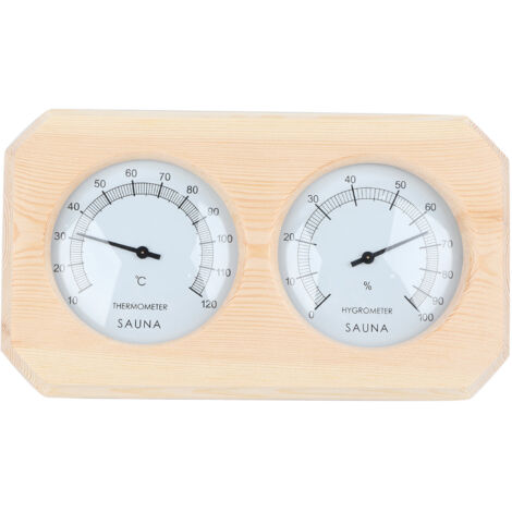 Thermohygrometer Pointer Dial Accurate Temperature and Humidity Detection Accessories for Gym Sauna Home