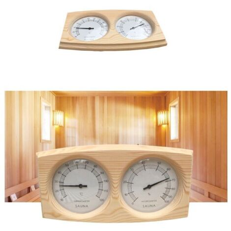 Thermohygromètre pour sauna