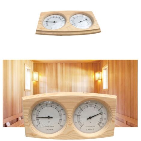 Thermohygromètre pour sauna