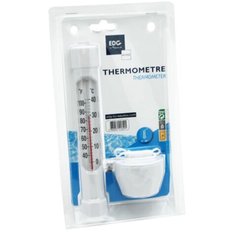 Thermomète Flottant Pour Piscine - Haute Lisibilité - Gamme Traitement Et Accessoires Piscine Edg
