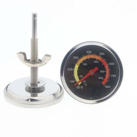 Thermometer – Grillthermometer für den Außenbereich, Smoker-Thermometer, Edelstahl-Thermometer, Ofenthermometer, Smoker-Thermometer, Grill-Ersatzteile