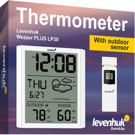 Uhr mit thermometer