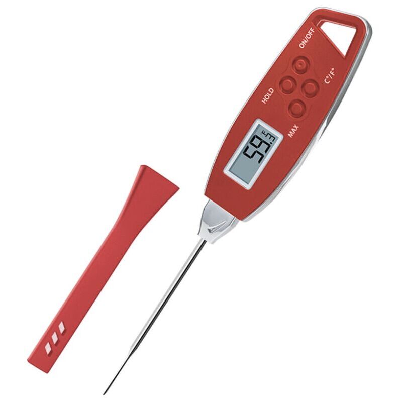 Ensoleille - Thermomètre à aiguille alimentaire étanche de cuisine mesure de température précise et rapide thermomètre à eau thermomètre à barbecue