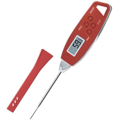 Thermomètre à aiguille alimentaire étanche de cuisine mesure de température précise et rapide thermomètre à eau thermomètre à barbecue