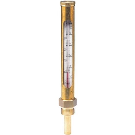 THERMADOR Thermomètre vertical droit 1/2" - 0 à 130 °C