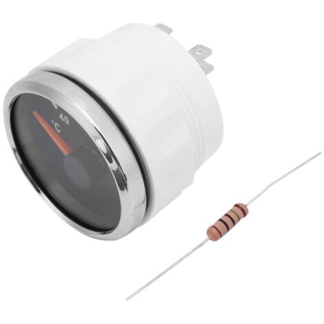 Thermomètre à eau électromagnétique 52mm 12 24V jauge de température de l'eau du véhicule 40 120 ℃ pour les m hines d'ingénierie de groupes de moteurs de navires d'automobiles