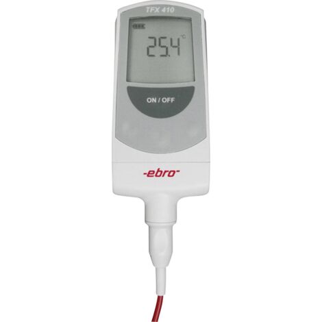 Thermomètre à sonde à piquer (HACCP) ebro TFX 410 1340-5410 -50 à +300 °C sonde Pt1000 conforme HACCP Q79397