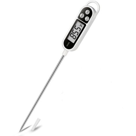 Thermomètre à viande numérique à lecture instantanée, thermomètre de cuisine pour la cuisson des aliments, des bonbons, pour la friture, le gril, le fumage