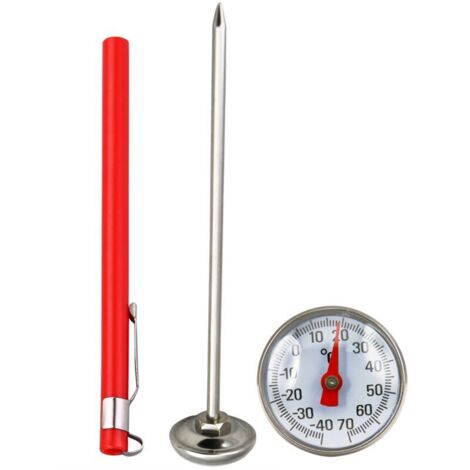 Thermomètre à viande, thermomètre pour aliments pour viande, lait, thé, café, sonde de température pour aliments, thermomètre de cuisson