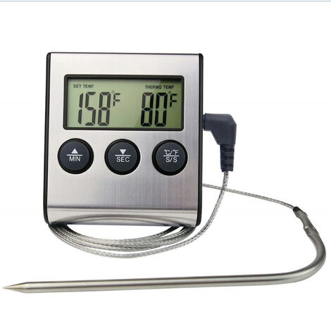 Thermometre alimentaire de cuisine Sonde de minuterie Thermometre alimentaire Modele: SN015 Envoi sans batterie