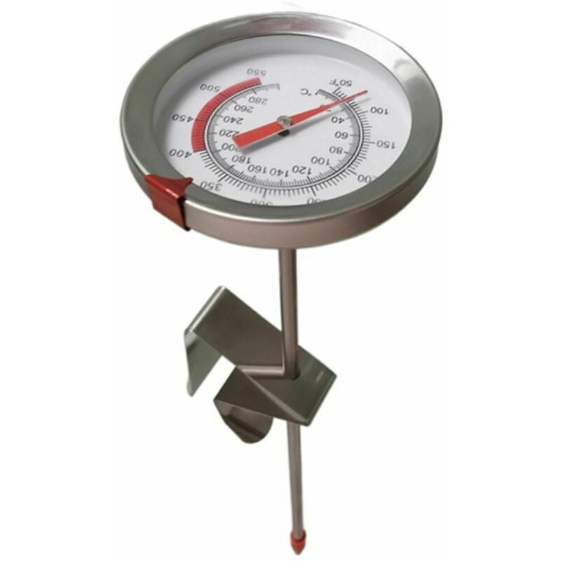 Thermomètre Alimentaire Inox Haute Température Sonde 20 cm
