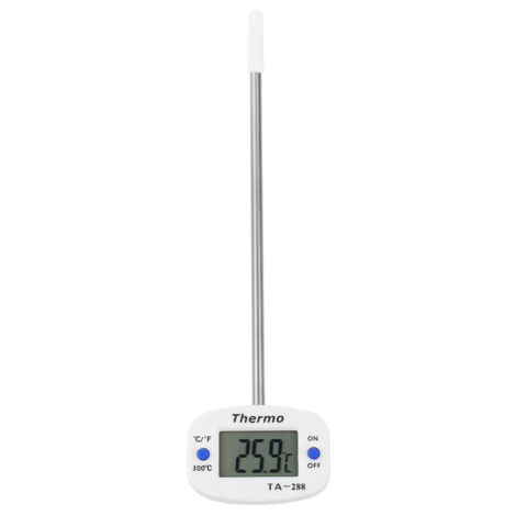Thermomètre alimentaire LCD à sonde pour cuisine, barbecue et grillades, testeur de température du lait