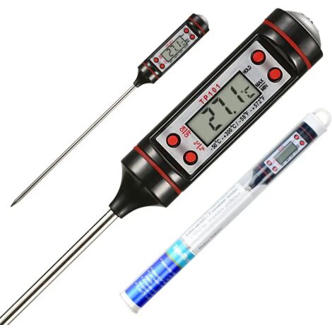 Thermomètre alimentaire, mesure de la température de cuisson, sonde électronique, stylo de mesure de la température