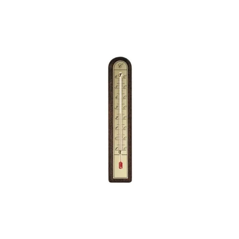 Stil - thermometre bois et plaq alu 260X47X19 1430