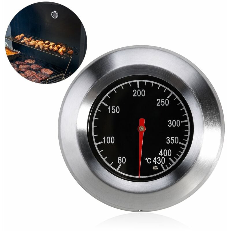 Thermomètre analogique bi-métallique pour four à bois et barbecue