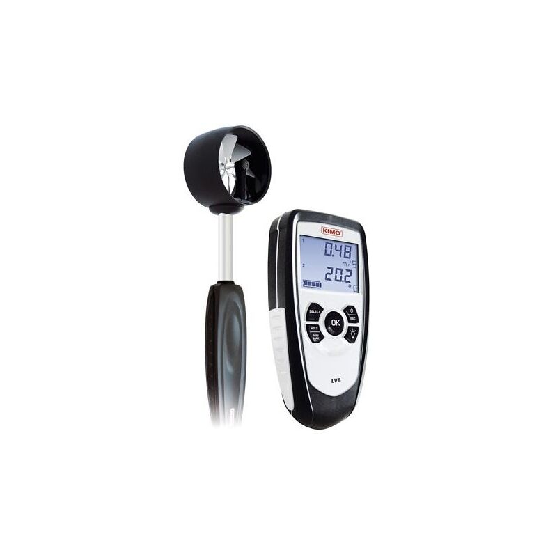 Thermometre anemometre digital a helice - kimo