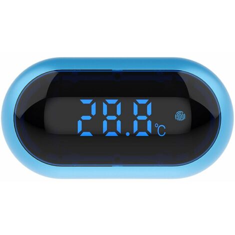 Thermomètre Aquarium - Thermomètre LCD Digital Aquarium ,Terrarium，Mesure de température de haute précision à affichage numérique à LED