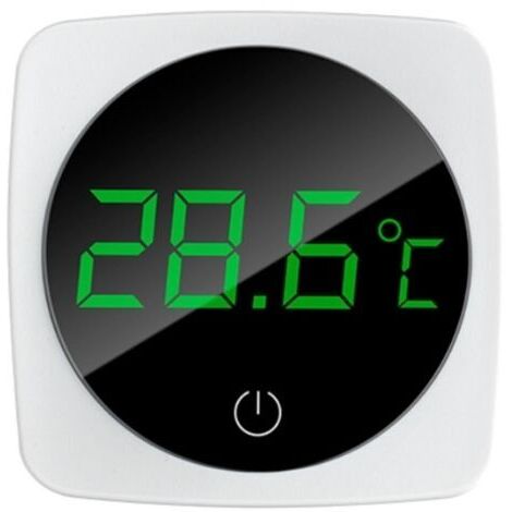 Thermomètre auto-adhésif LCD numérique pour Aquarium, grand écran, moniteur de température pour Terrarium 0-60 ℃