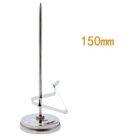 Thermomètre avec sonde en acier inoxydable pour barbecue, viande, huile et cuisson des aliments en cuisine.-AquaForge