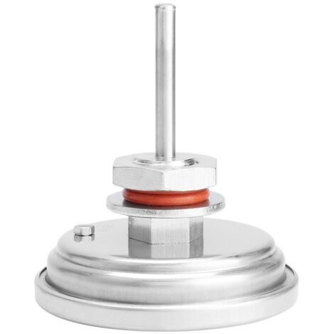 Thermomètre Bi-Métal sans Soudure 1/2" MNPT 0220°F pour Brassage Bière et Vin