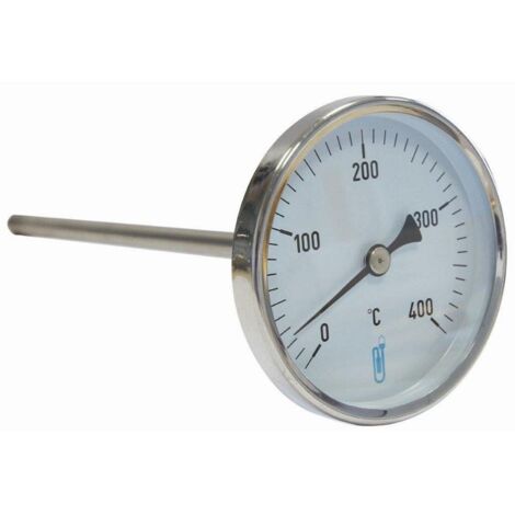 Thermomètre bimétallique de fumée A47-81FPF406D - Distrilabo