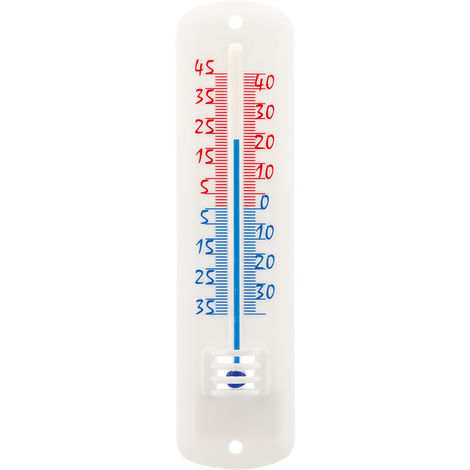 Thermomètre analogique en plastique blanc Bartscher