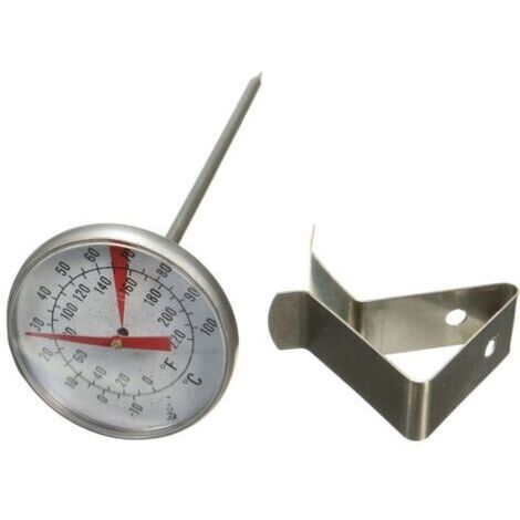 Thermomètre Clip Métal Cadran Jug Clamp équipement Pour Bougie Savon Jam Making