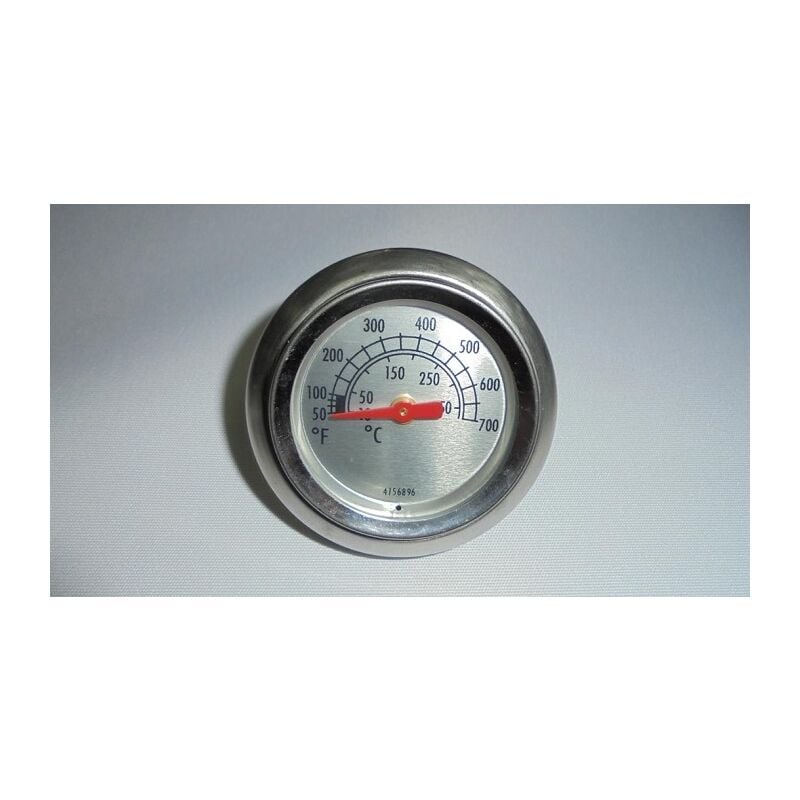 Thermomètre pour barbecue gaz Barbecook Spring, Kaduva, Vanilla - Argent