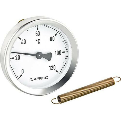 thermometre d'applique Bi 63A Montage a ressort de 3/8" - 11/2" BG