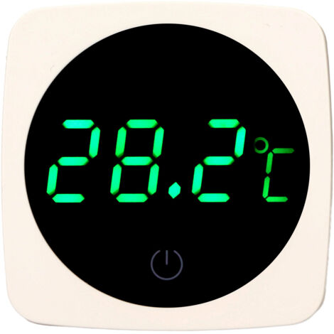 Thermomètre d'aquarium 0,1 ℃ Mode tactile et veille de haute précision LED Thermomètre numérique pour aquarium