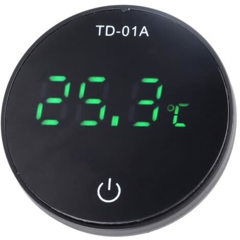 thermomètre d'aquarium à affichage LED Thermomètre numérique pour Aquarium, affichage LED précis, animalerie hydrometre